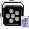 6 LED PAR LIGHT MULTI COLOUR Disco Ball Set