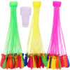 Holi Water Balloons For Kids Boys And Girls, Latex With Refill Hose Multicolor